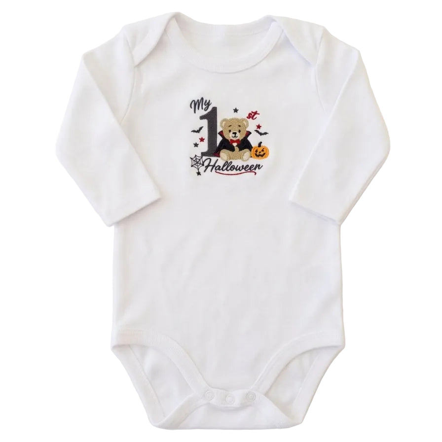Little Bird - Body de naissance "My 1st Birthday" personnalisé avec prénom - 100% Coton - Cadeau de naissance