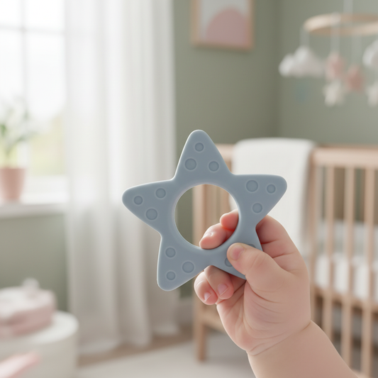 Lifestyle bambino con stella dusty blue
