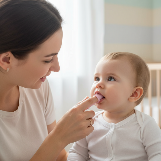 Spazzolino da Dito per Neonati in Silicone - Morbido e Sicuro BPA Free