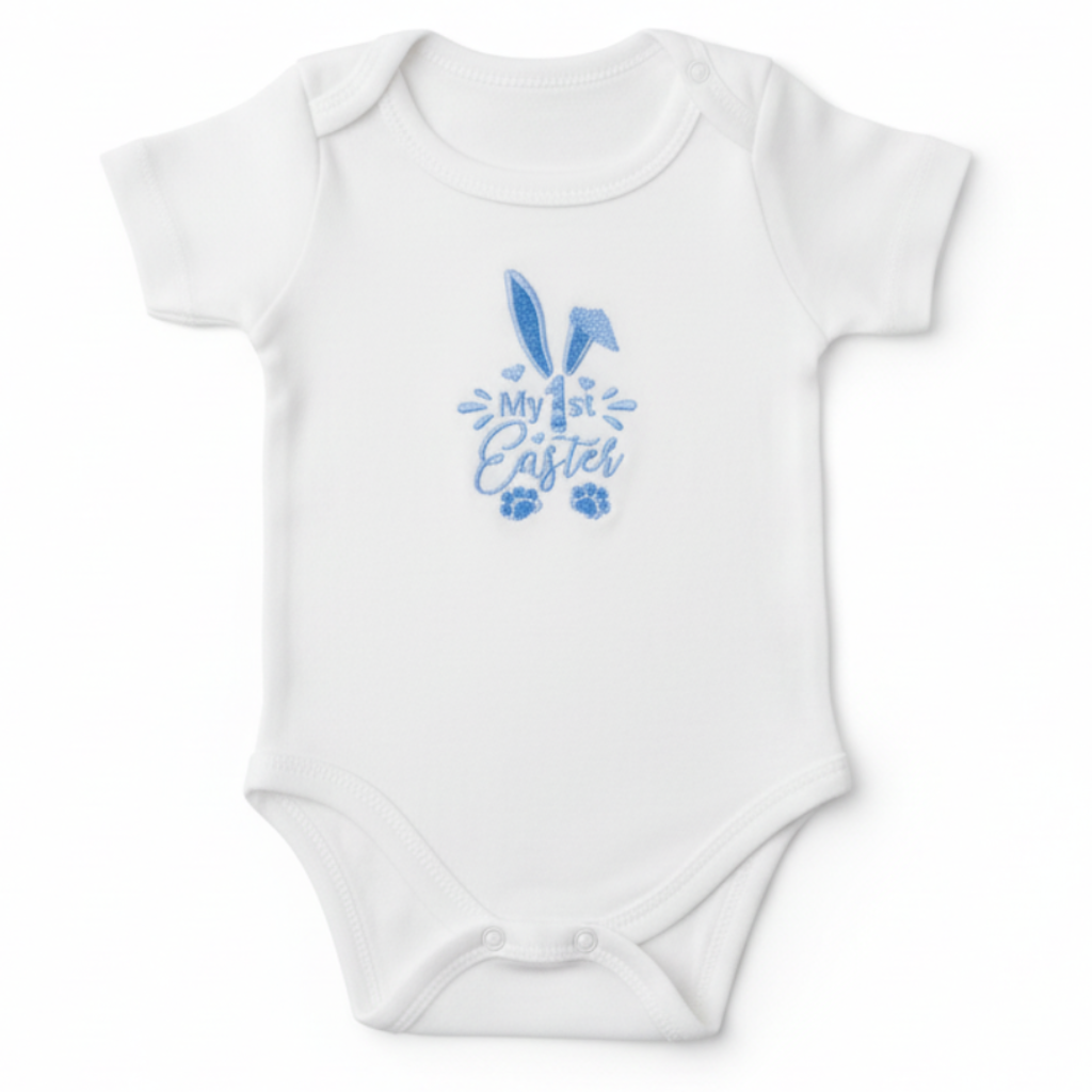 My 1st Easter Onesie Blue