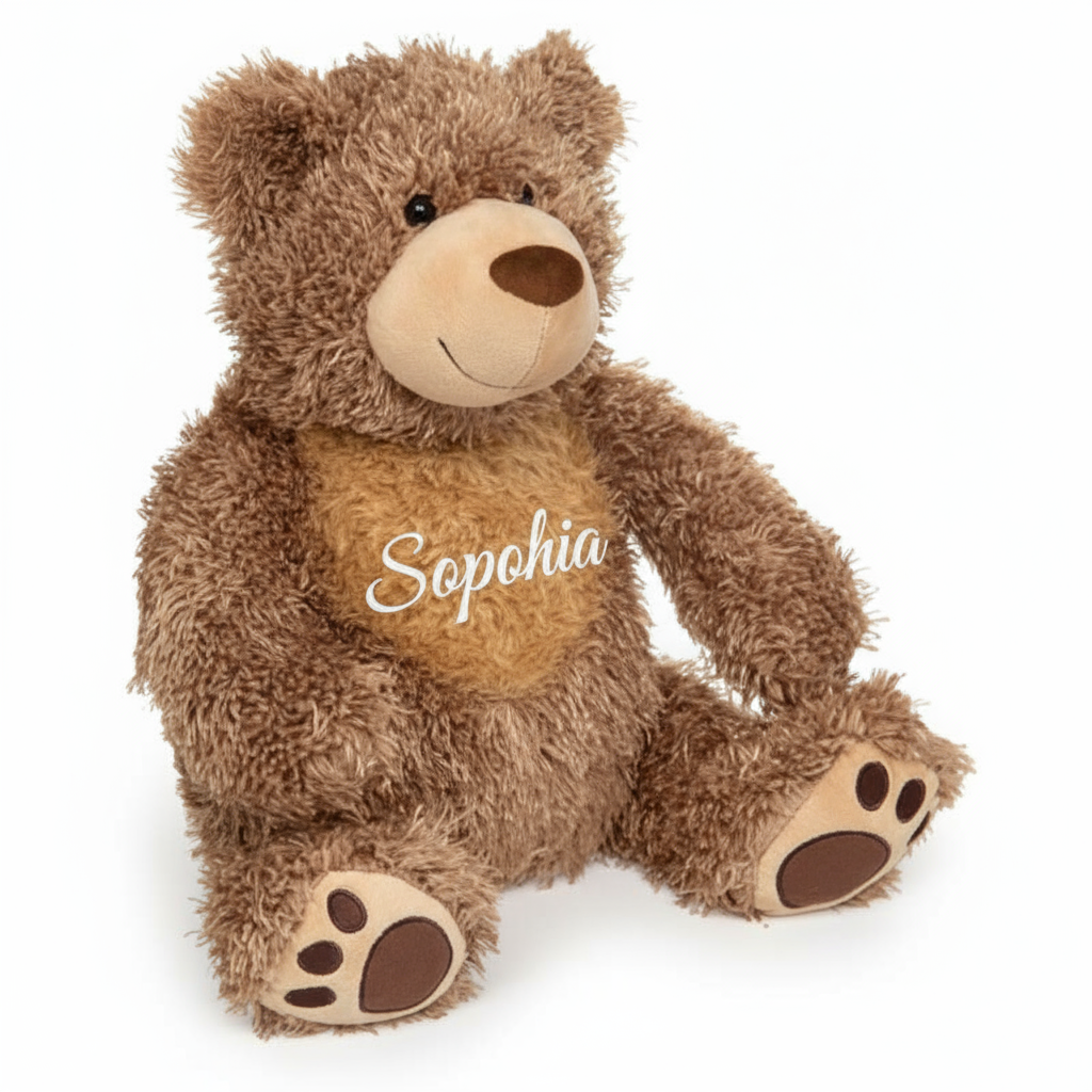 Orsetto con nome in termovinile