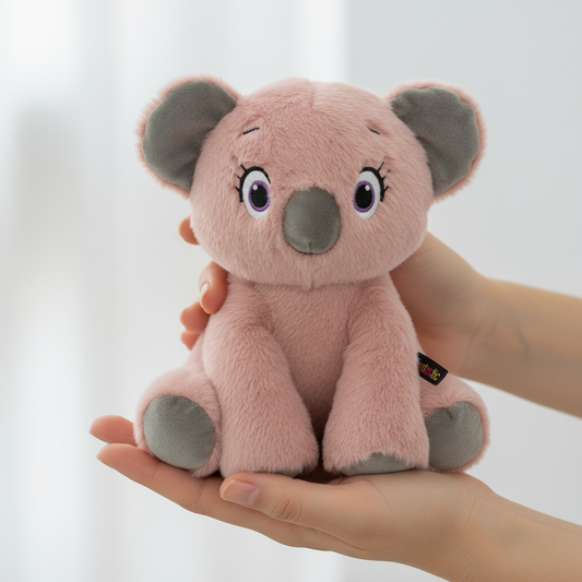 Peluche koala nelle mani della mamma