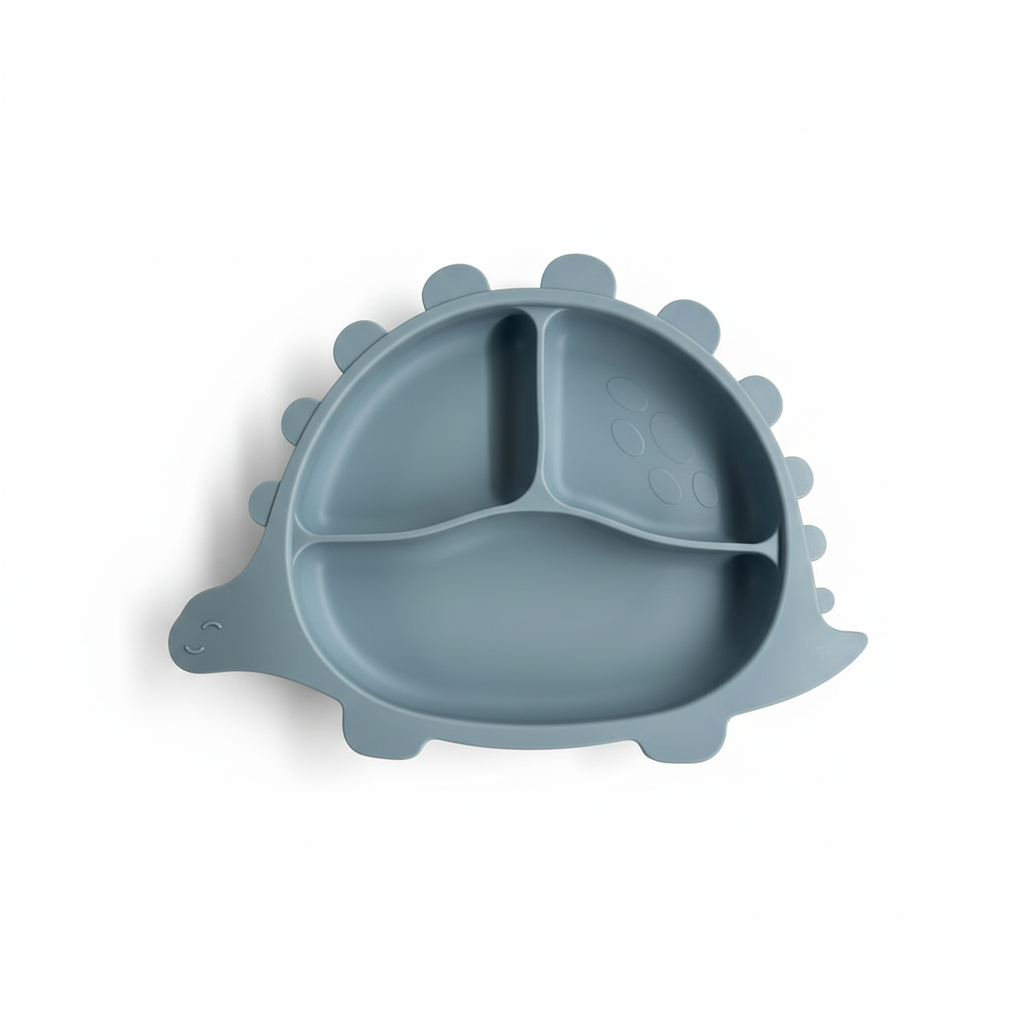 Piatto dinosauro senza ombre