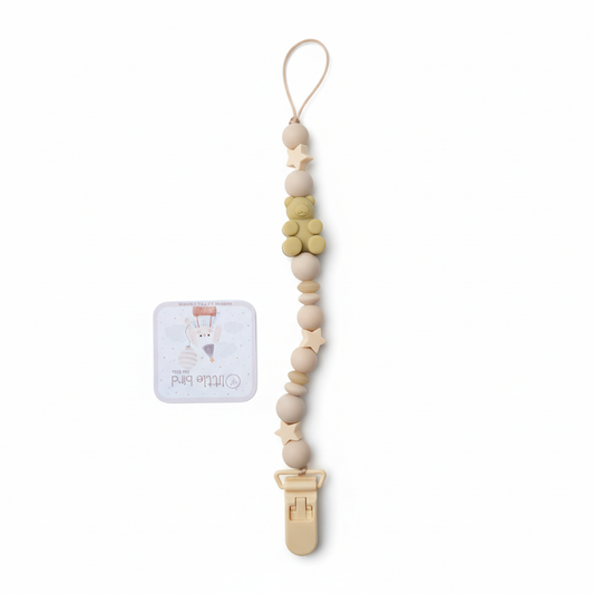 Portaciuccio Bear Beige - sfondo bianco migliorato