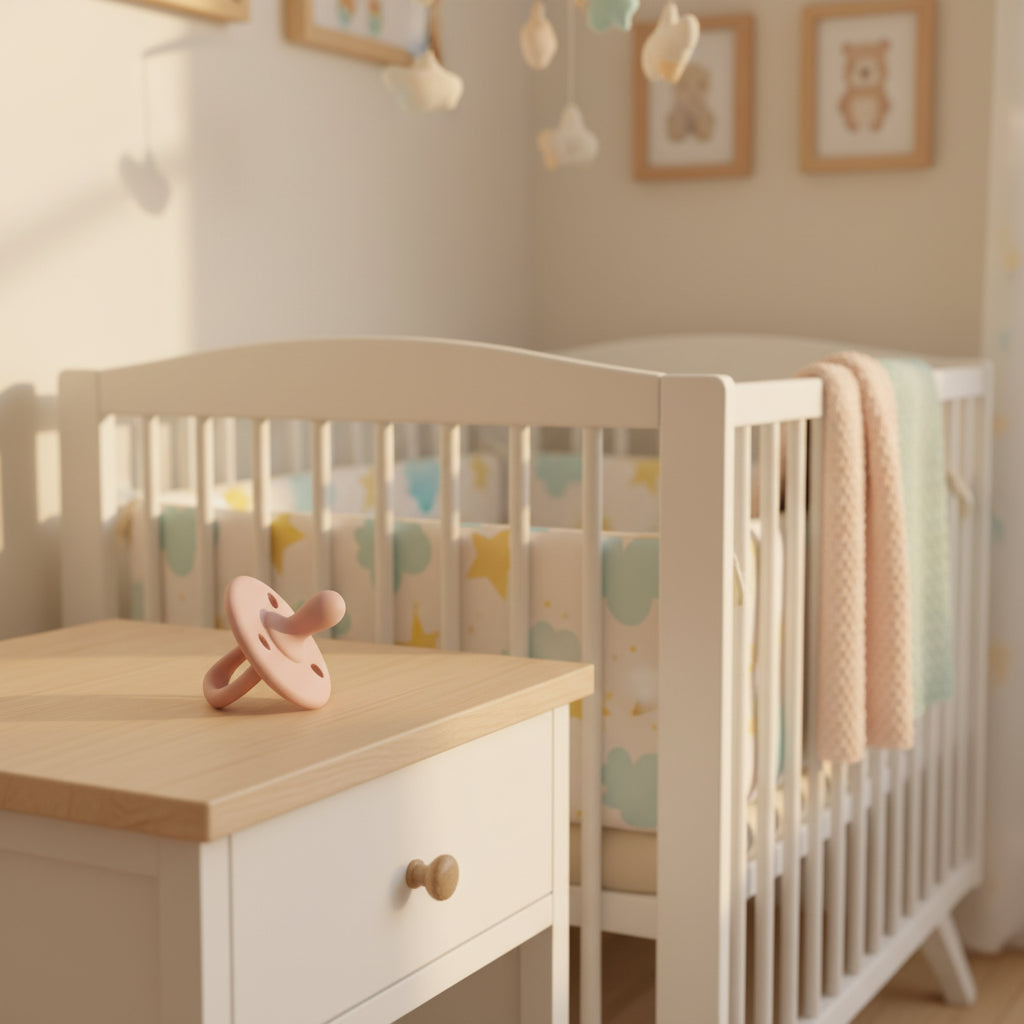 Ciuccio Morbido in Silicone BPA Free per Neonati - Colore Rosa - Conforme Normative UE