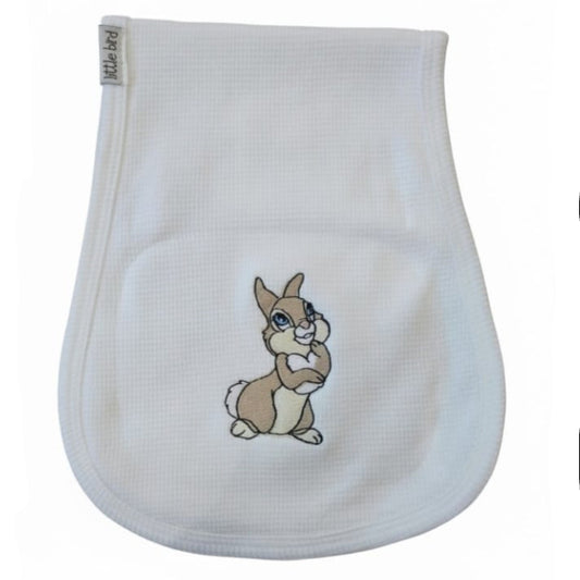 Little Bird - Telospalla Tamburina Beige - 100% Cotone Anallergico - Personalizzabile