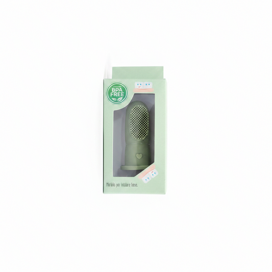 Spazzolino Verde Oliva con packaging