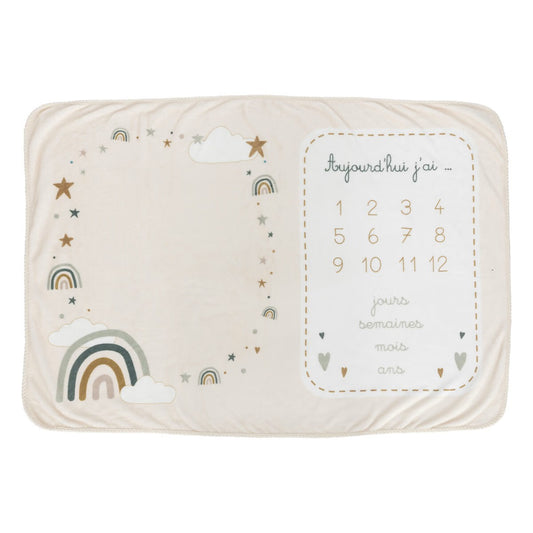 Tappeto foto arcobaleno Little Bird 120x80 cm