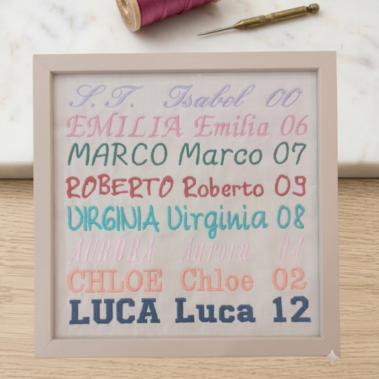 Little Bird - Busta Portatutto Neonato in Cotone Avorio - 100% Cotone - Personalizzabile - Organizer Borsa Neonato