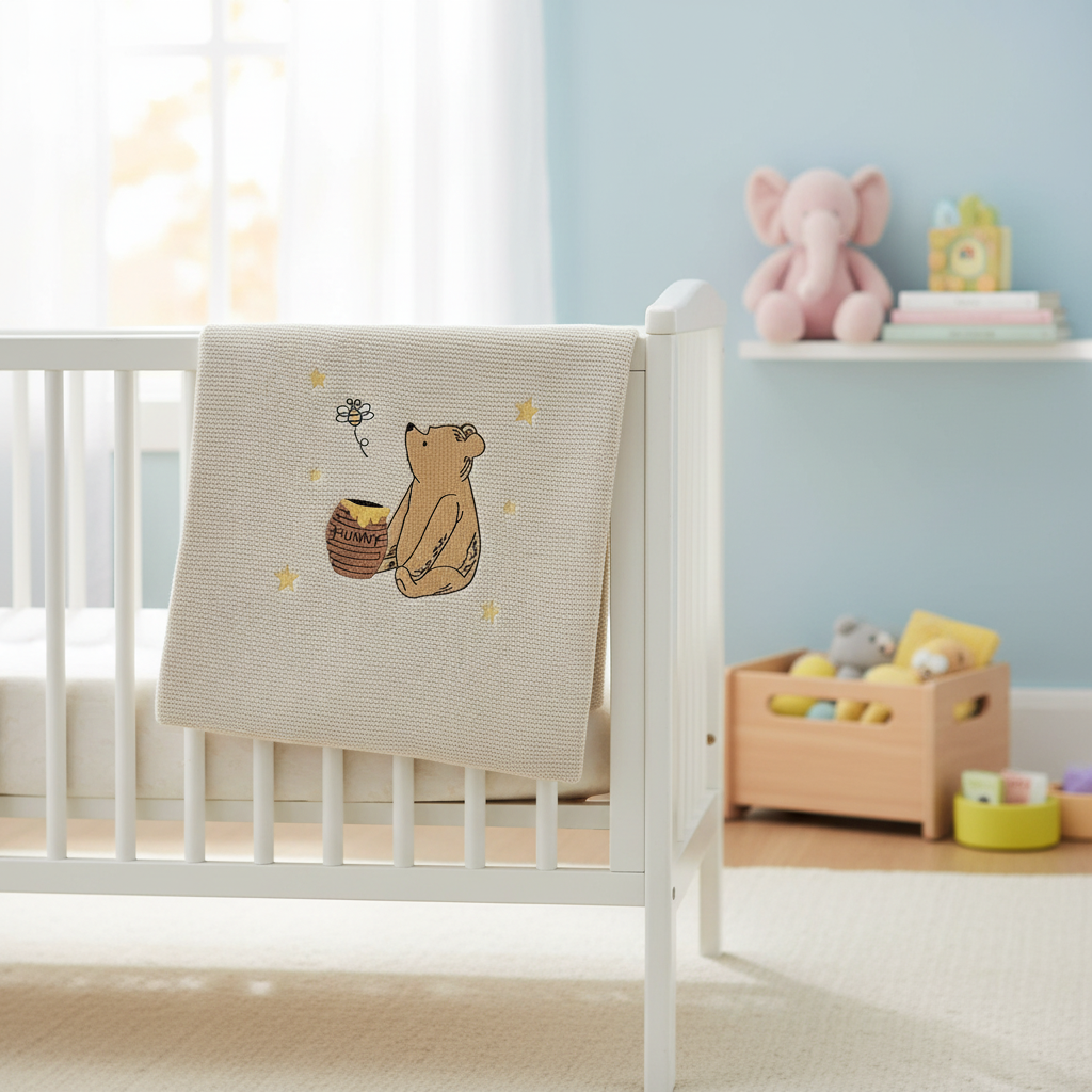 Winnie in nursery